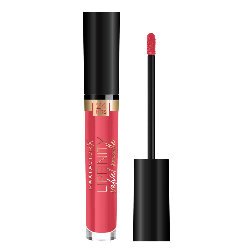 Max Factor Lipfinity Velvet Matte Liquid Lipstick 025 Red Luxury3,5 ml