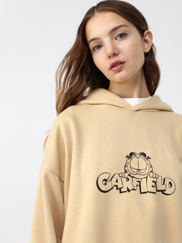 Conjunto de Moletom Garfield - Nickelodeon - Bege