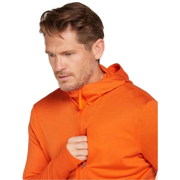 Veste polaire randonnée ICEBREAKER M 260 QUANTUM IV LS ZIP H BLAZE