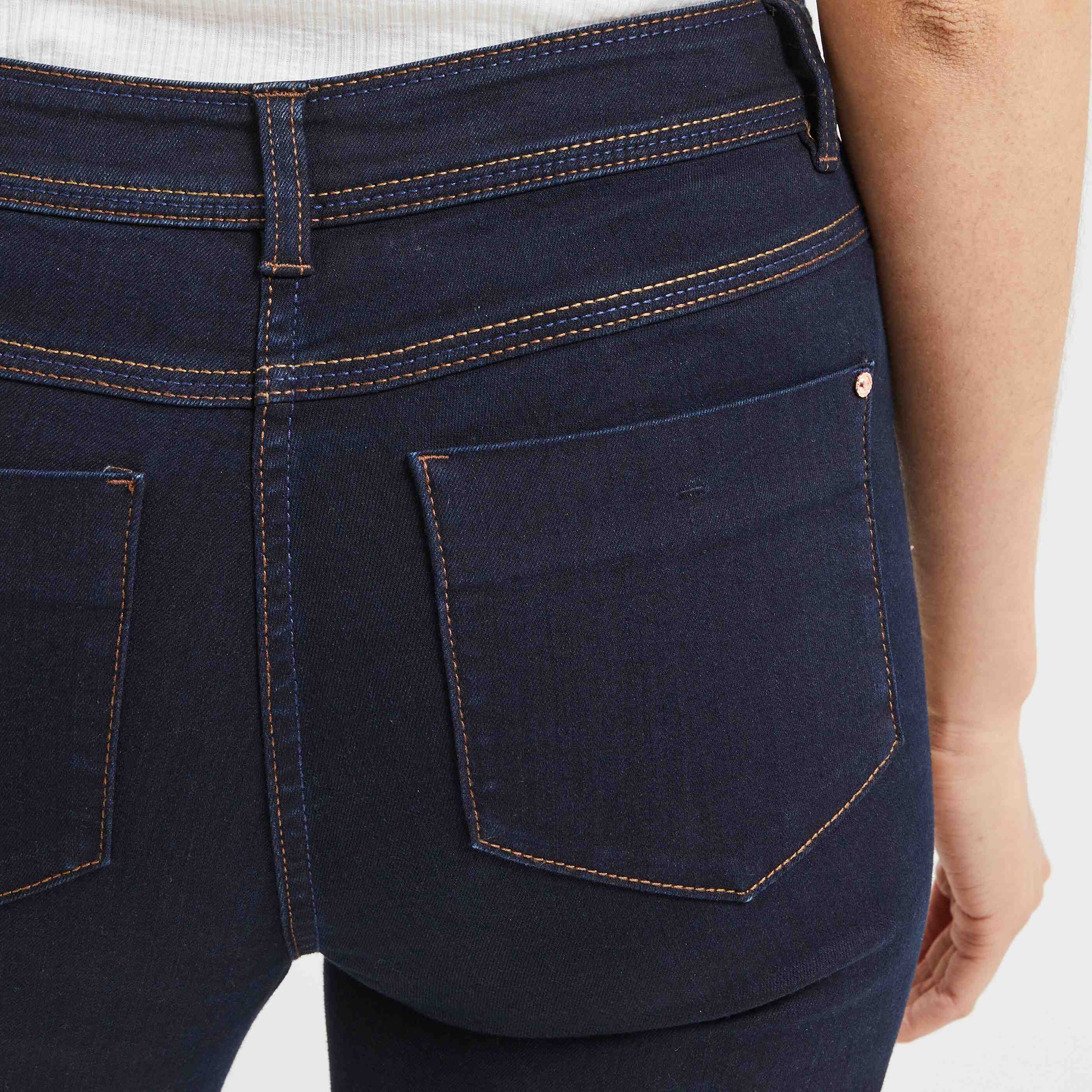 Jean slim LONDON femme - BLUE BLACK