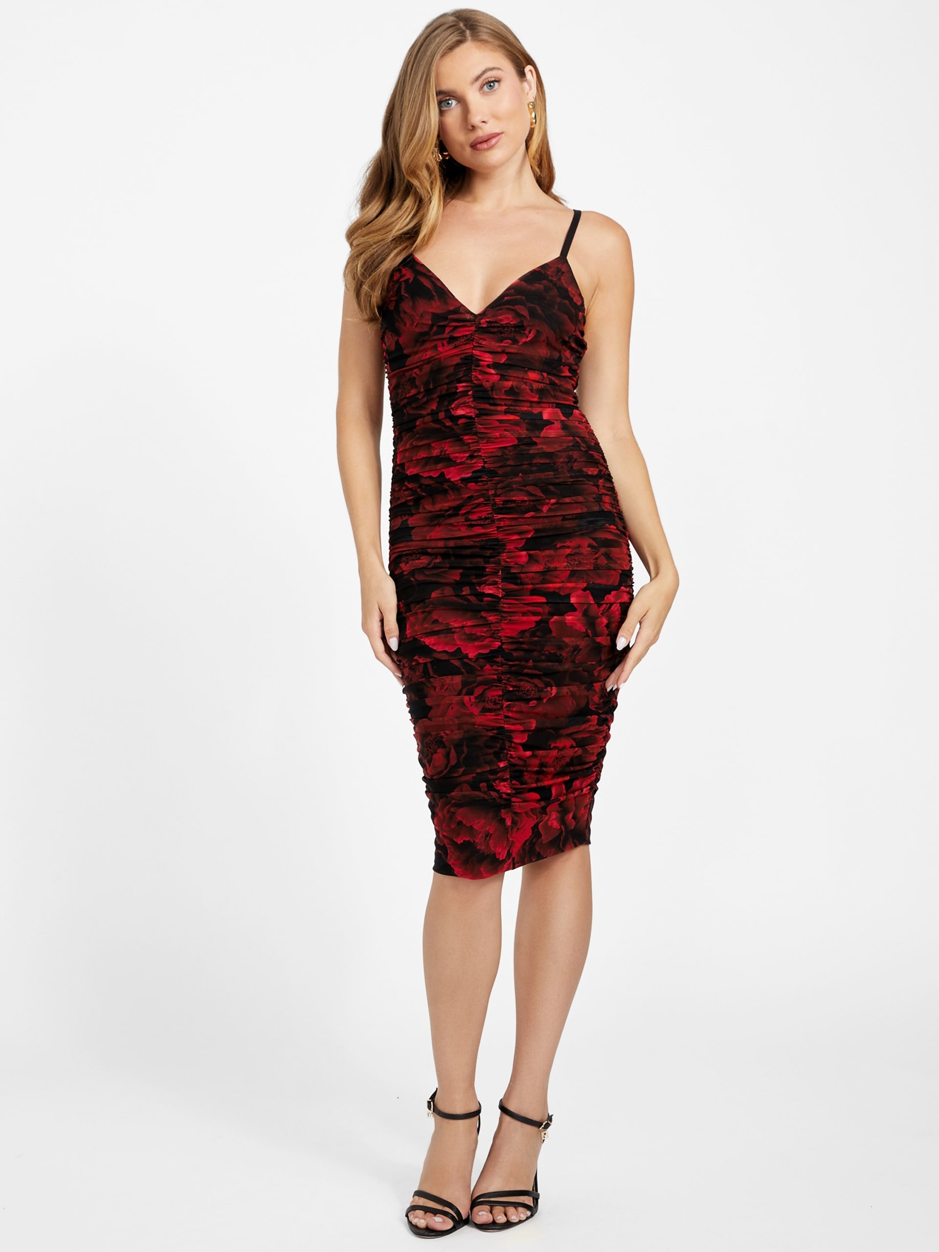Vestido Talitha em malha estampada
