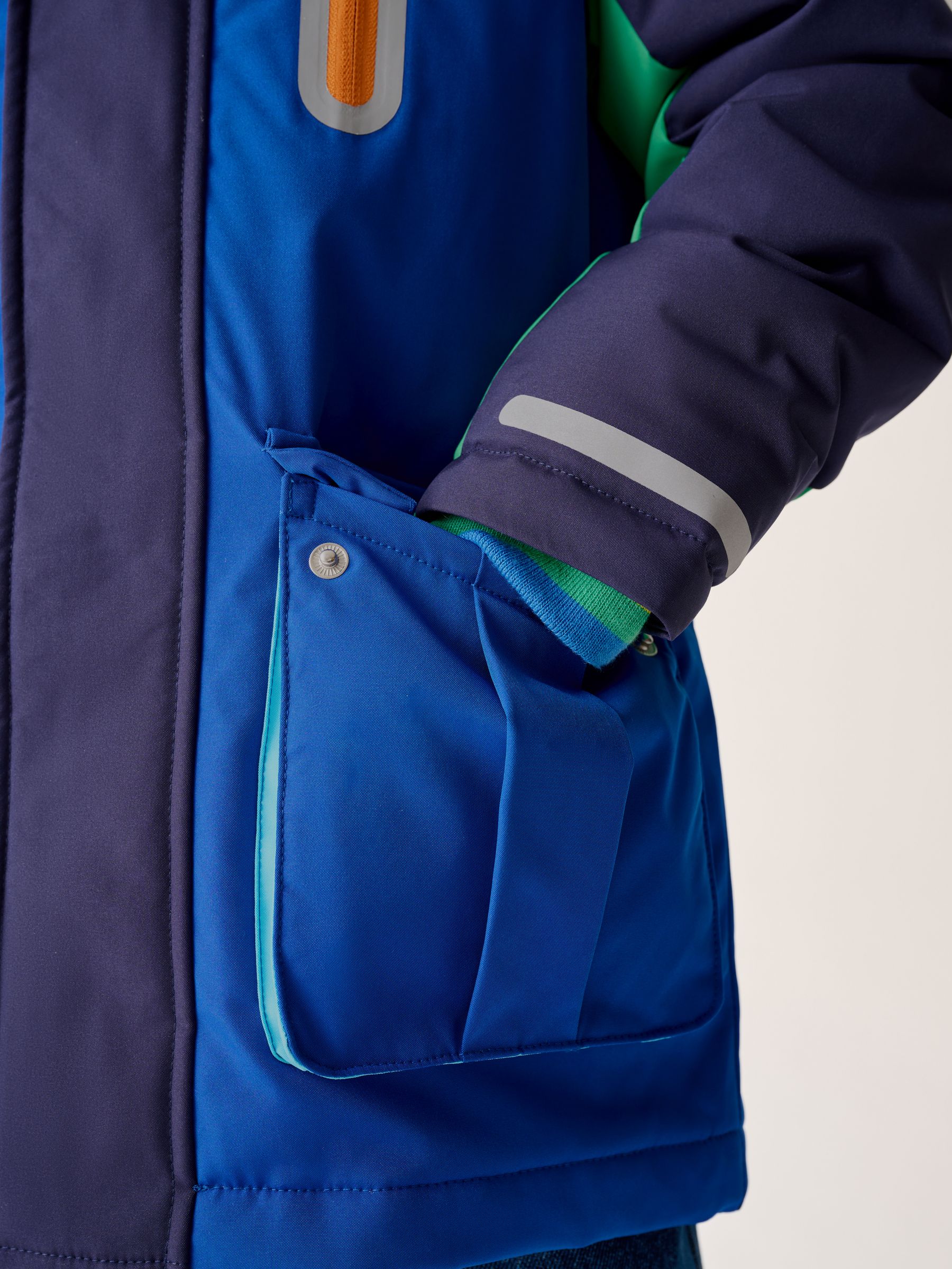 Little Bird by Jools Oliver - Regenboog regenbestendige parka