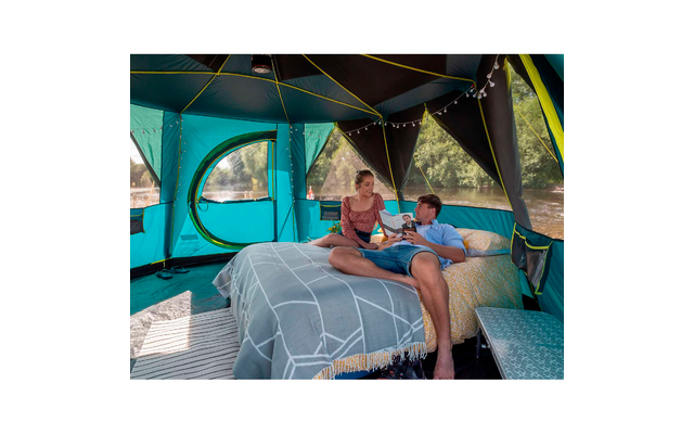 Coleman Octagon 8 BlackOut Kuppelzelt für 8 Personen