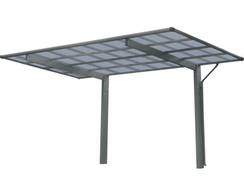 Ximax Wing 80 aluminium carport, 275,7 x 531,4 cm, gepoedercoat antraciet