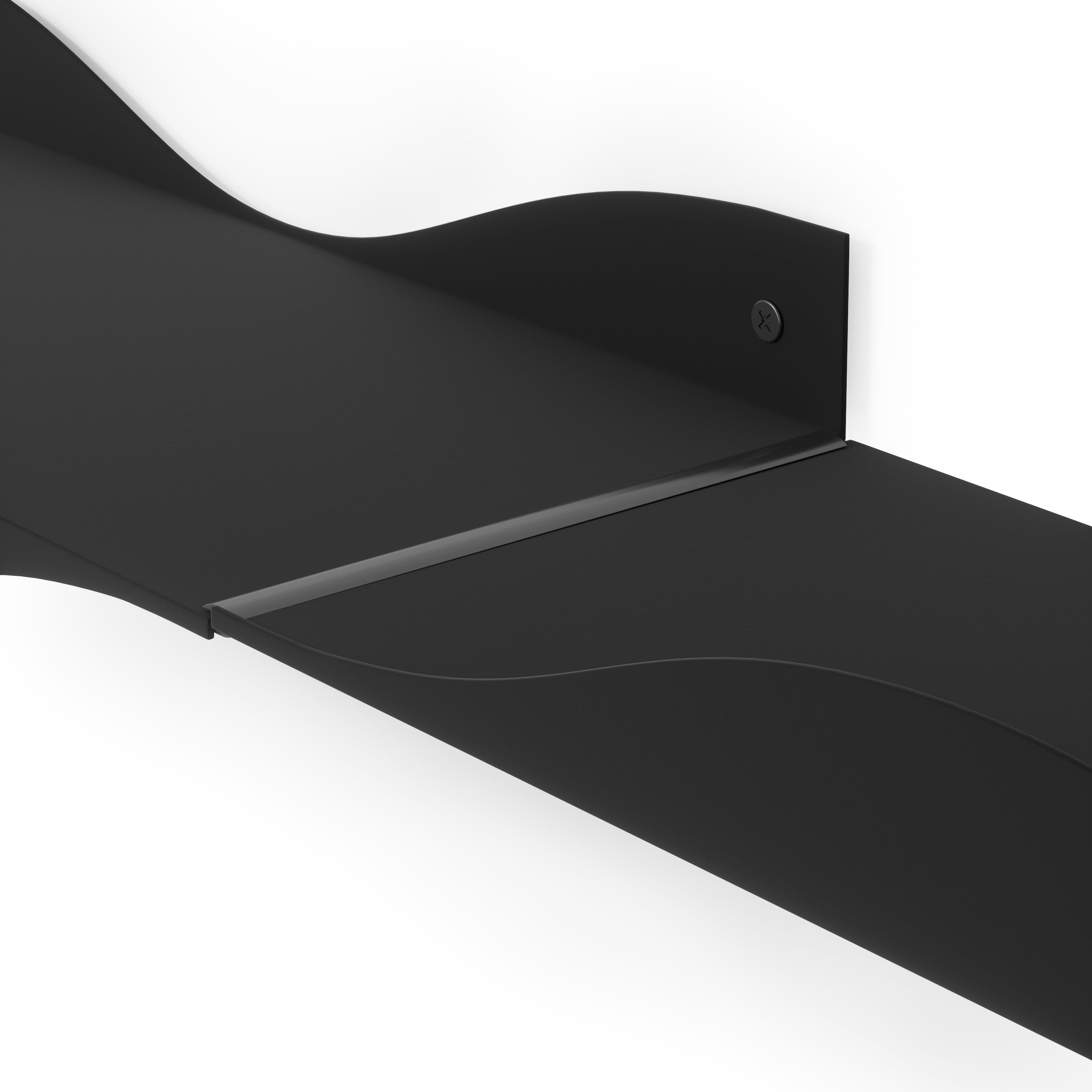 Umbra Surf Wandplank - Set van 2 - Zwart