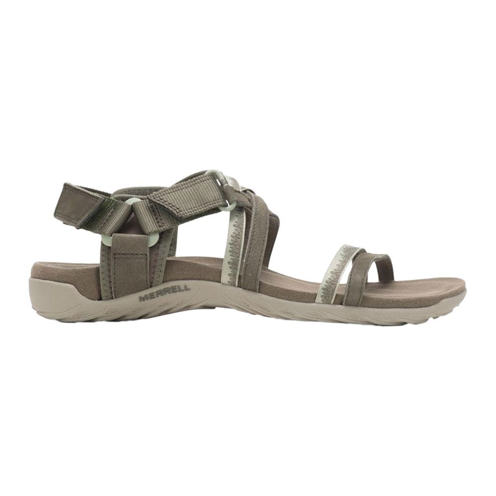 Merrell TERRAN 3 CUSH LATTICE - Sandales randonné Femme olive