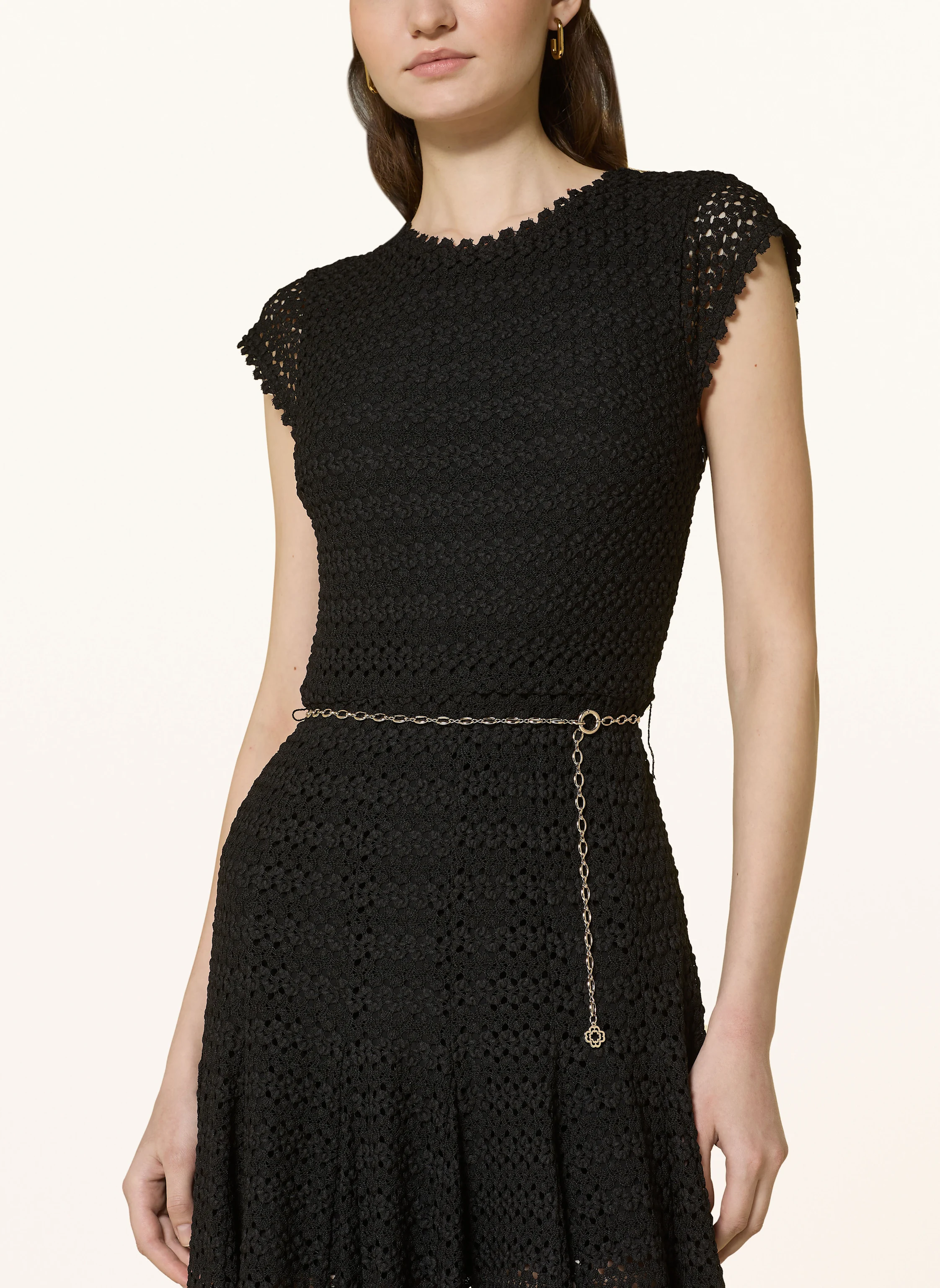 maje Spitzenkleid