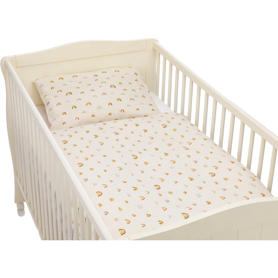 fillikid Bettwäsche Set 100 x 140 cm beige