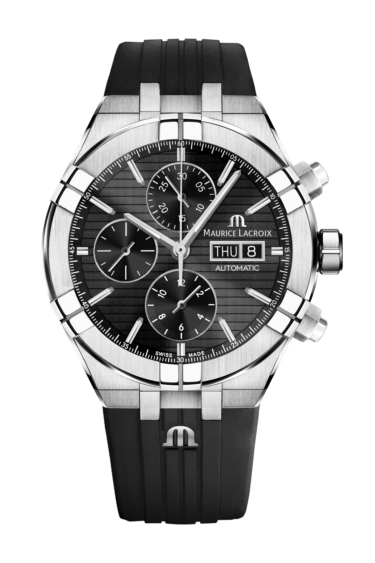 Maurice Lacroix Aikon Automatik Chronograph Schwarz