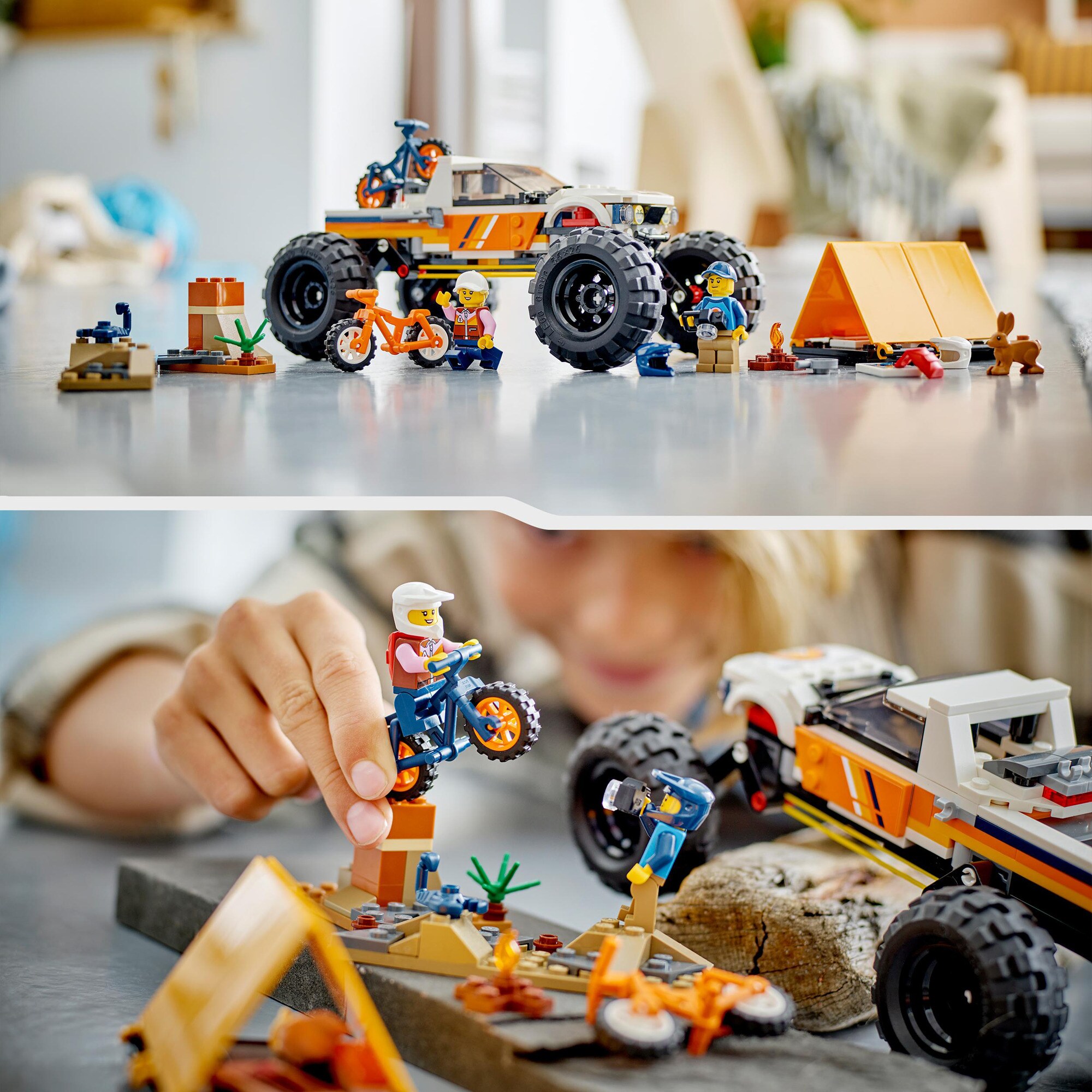 LEGO Konstruktionsspielzeug City Offroad Abenteuer