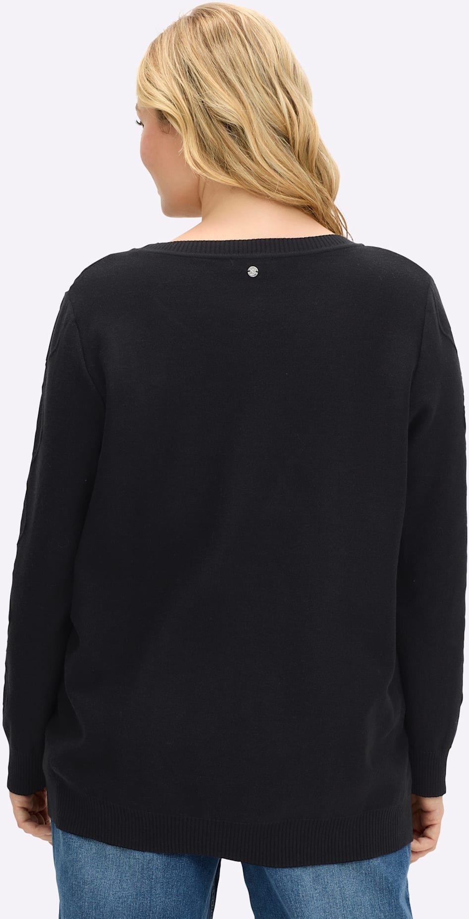 Sheego Rundhalspullover »Pullover«