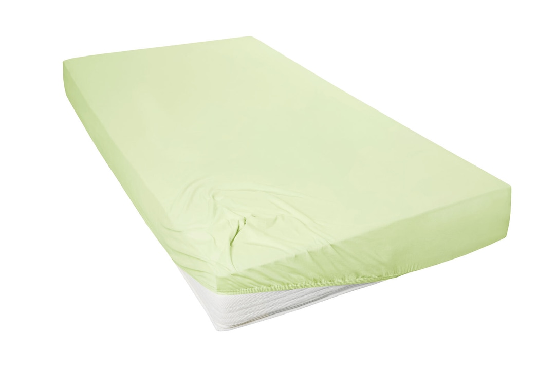 Vario Spannbetttuch 90/100 x 200 cm limone