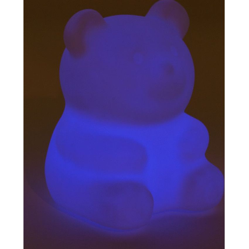 Lampe de chevet LED rechargeable - Ours - Doré