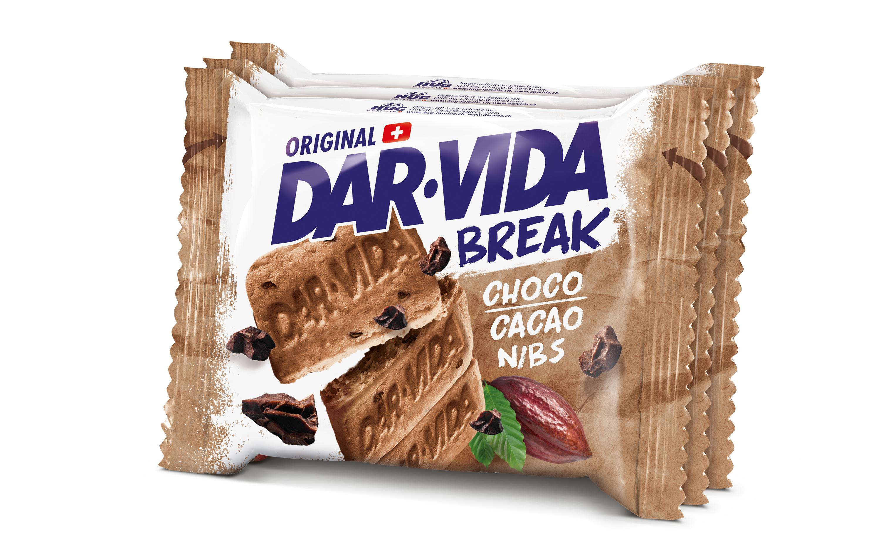 BReAk Choco & Cacaonibs 132 gKnuspriger und reichhaltiger Snack