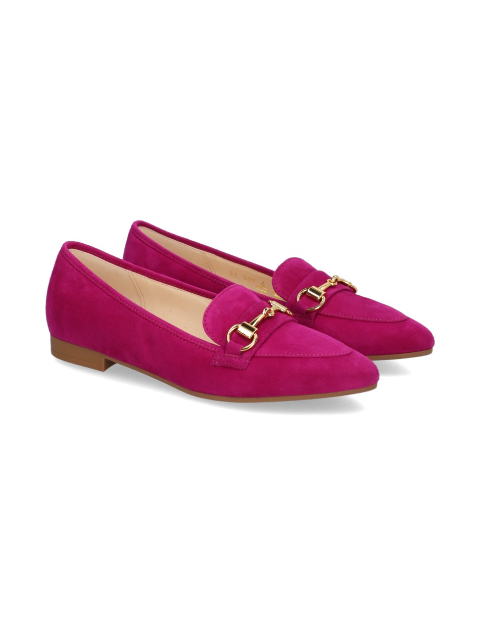 Veloursleder Slipper