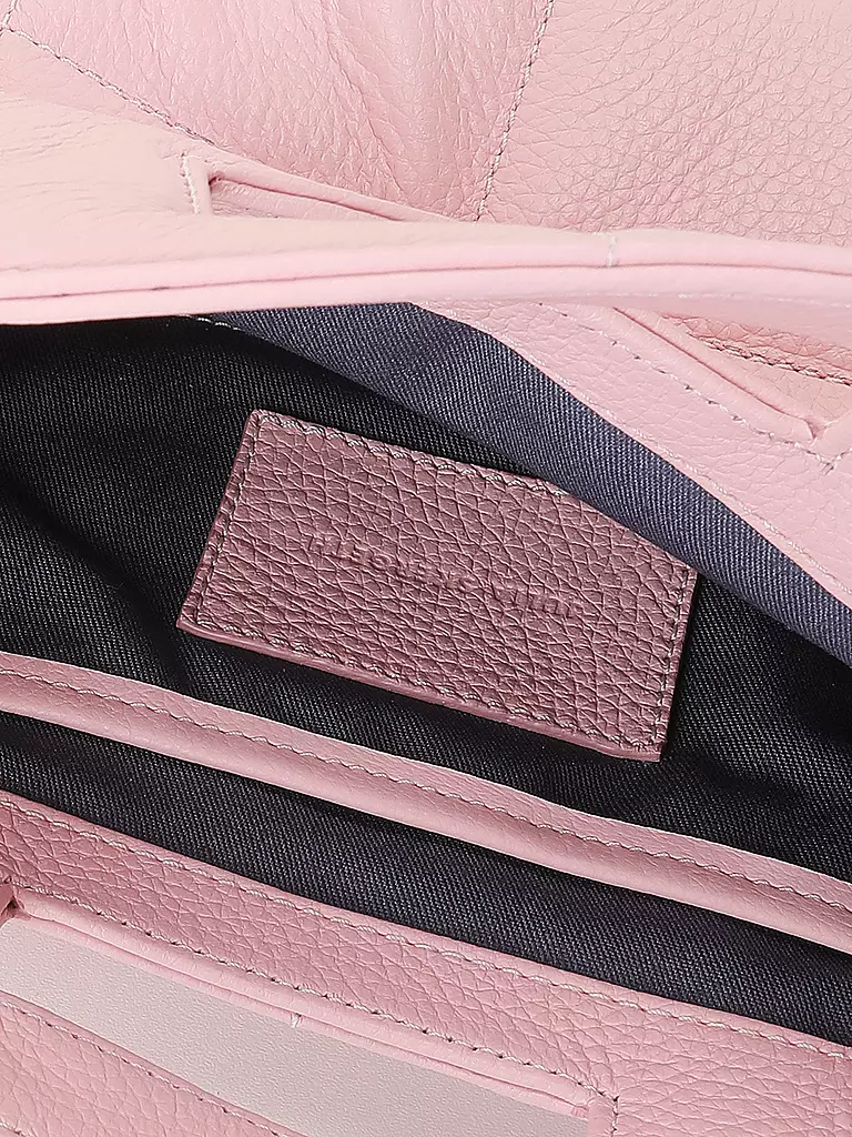 JULIA SKERGETH Ledertasche - Henkeltasche QUILTED BAG SMALL rosa