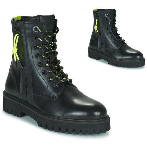 Pepe jeans - TRUCKER LACES W - Noir