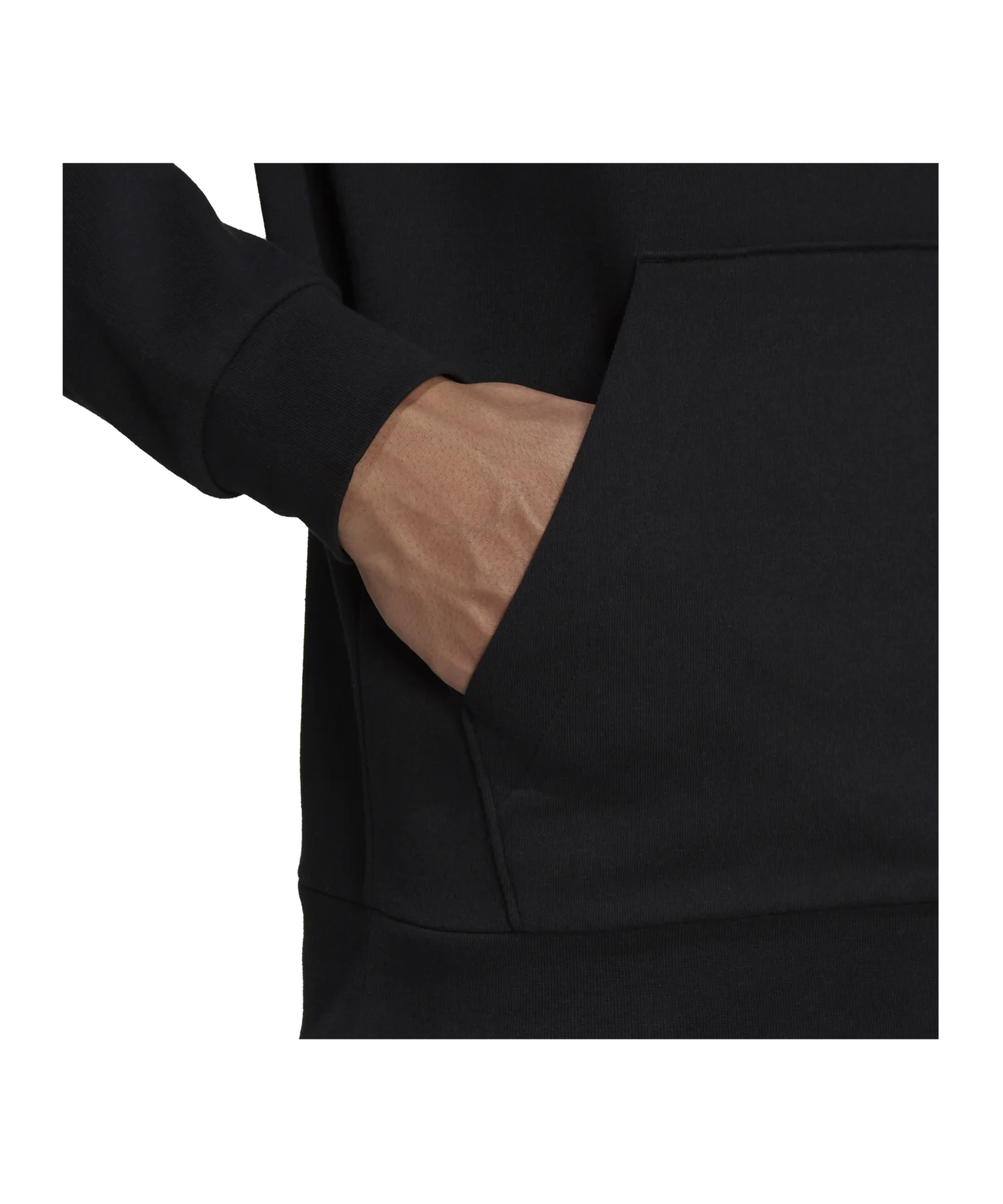 adidas Essentials Feel Cozy Hoody Schwarz