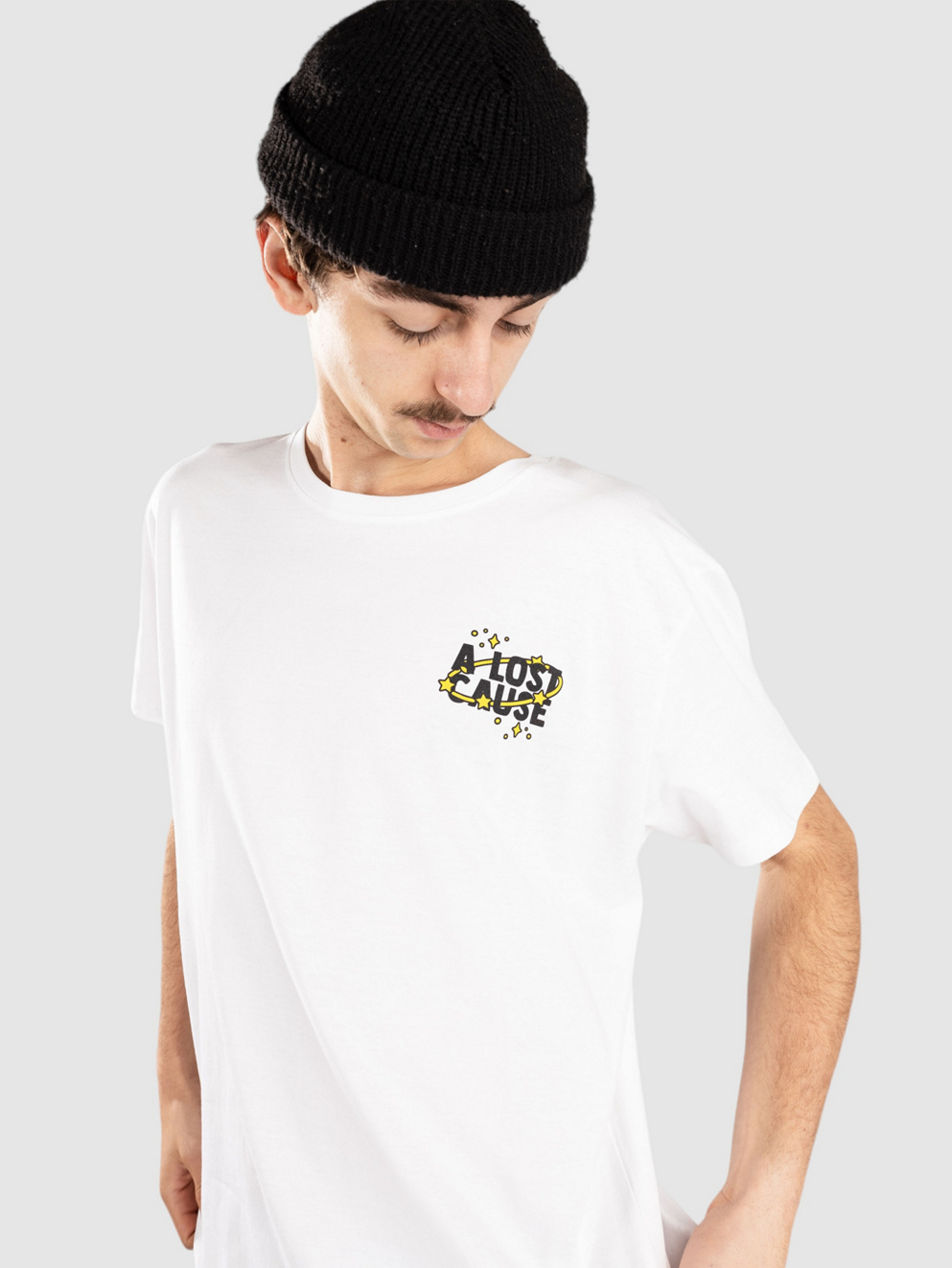 A Lost Cause Sad World T-Shirt white