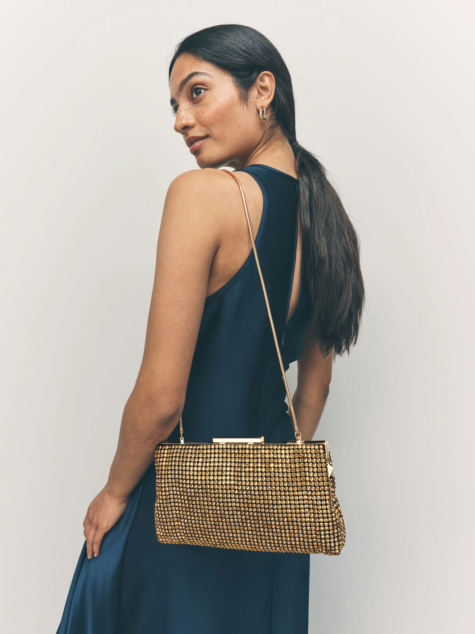 Goud - Glinsterende clutch