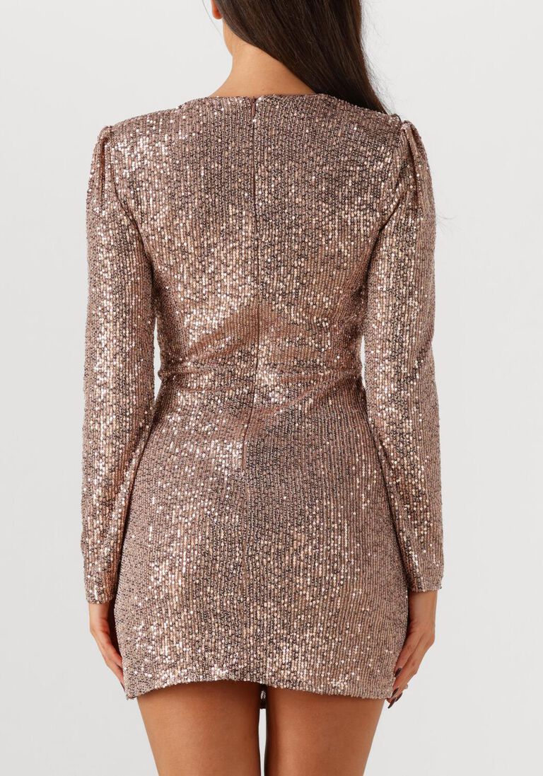 bronzen ibana mini jurk davide