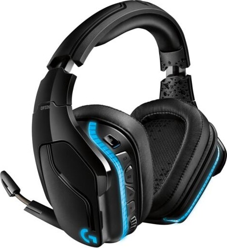 Logitech G935 - Trådløs 7.1 Over-Ear Gaming Headset Med Lightsync Belysning
