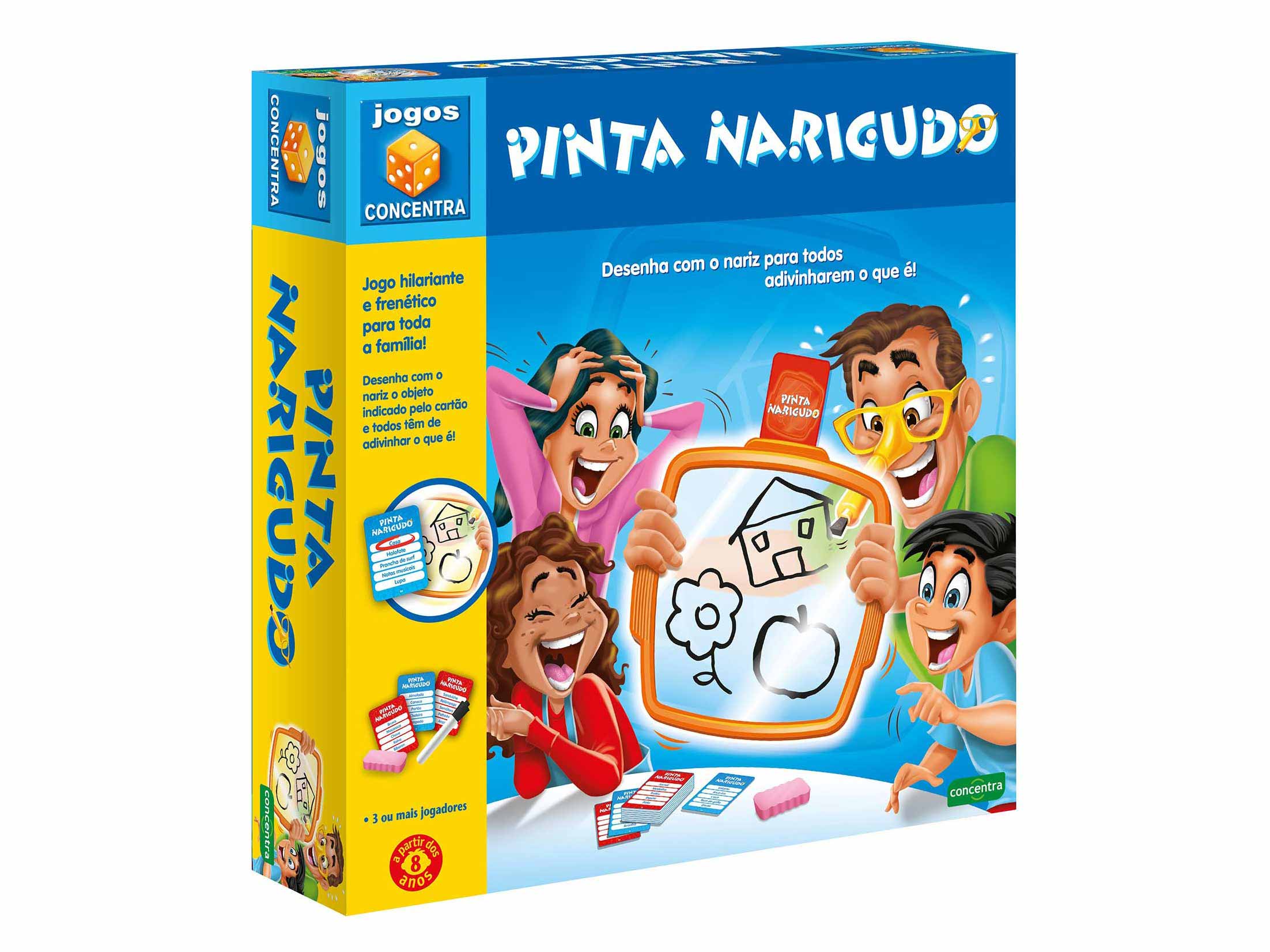 JOGO PINTA NARIGUDO CONCENTRA
