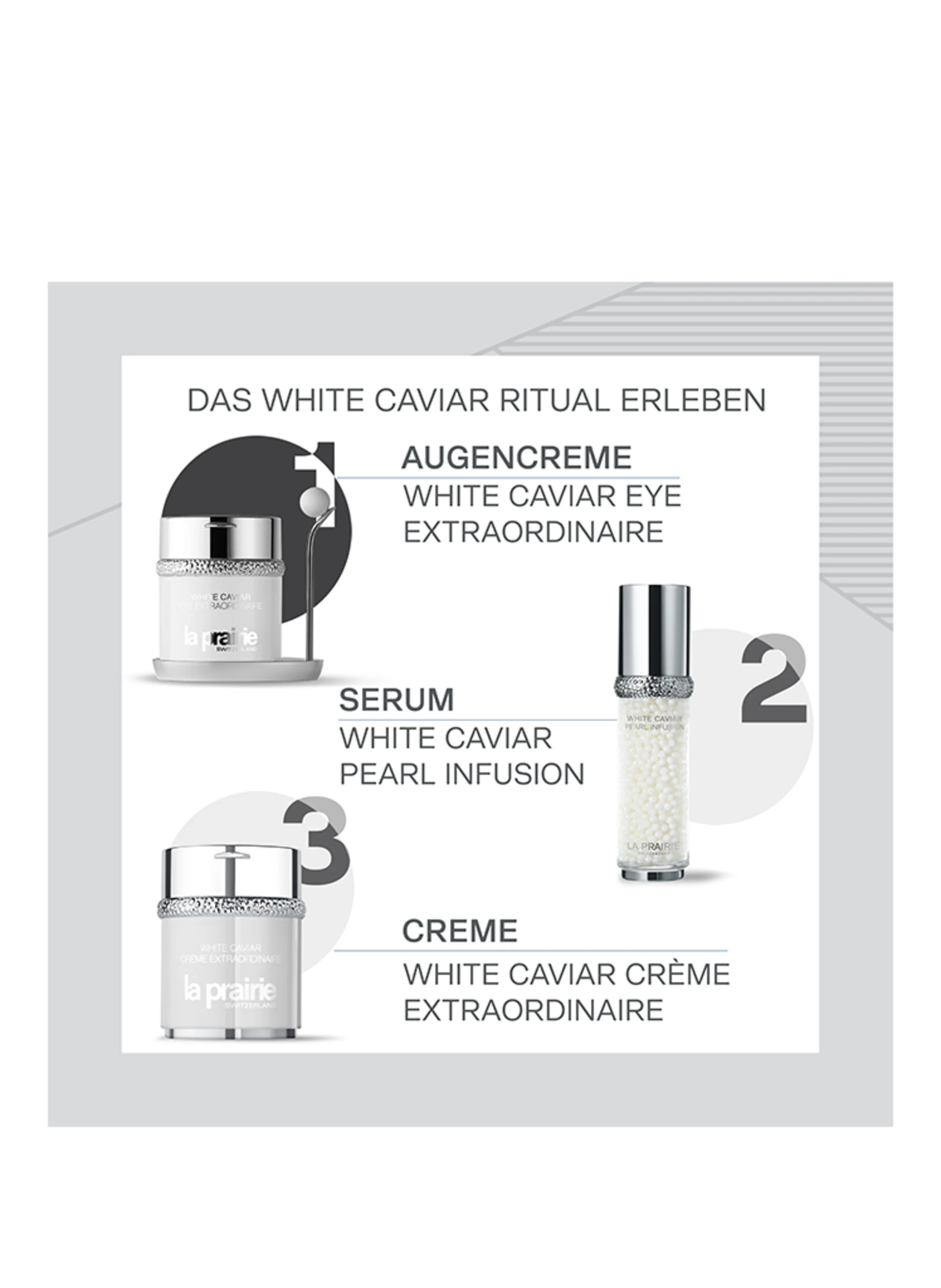 La Prairie THE WHITE CAVIAR COLLECTION