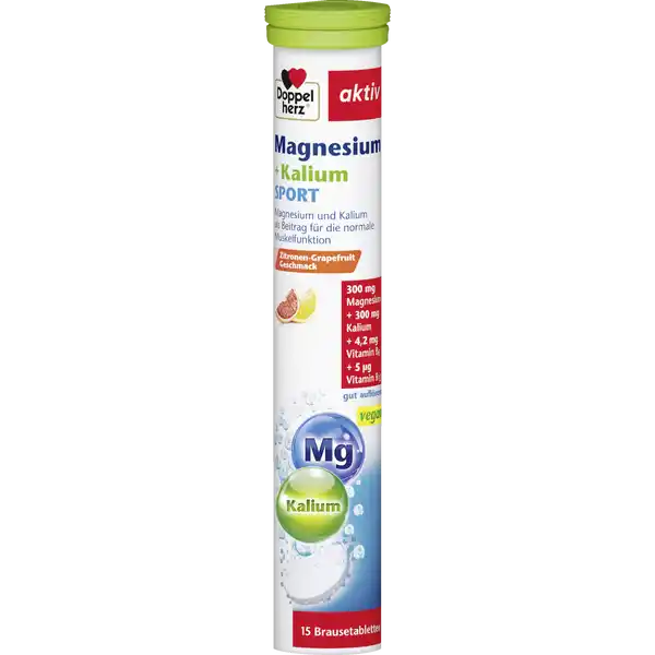 aktiv Magnesium + Kalium Sport Brausetabletten