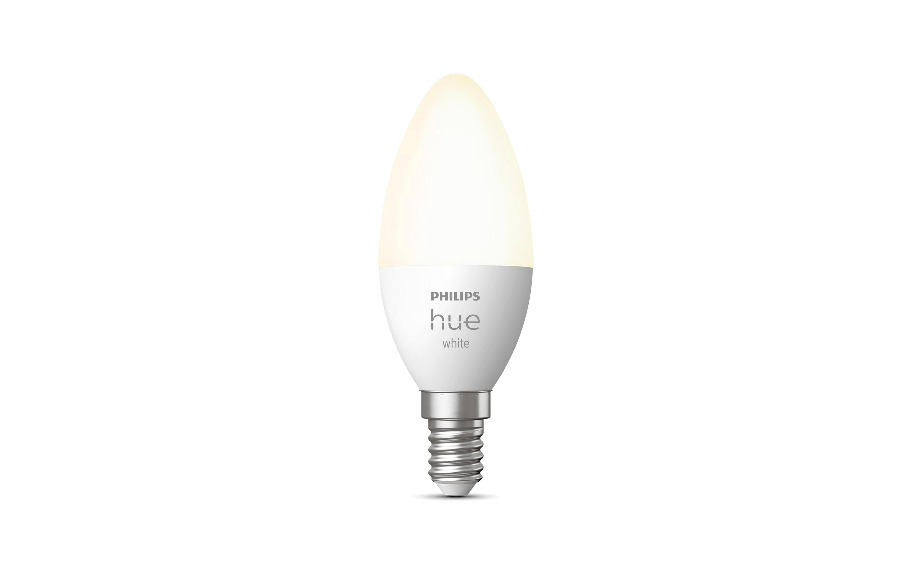 Leuchtmittel White E14 Kerze Einzelpack 470 lmPer Bluetooth steuerbares Hue E14-Leuchtmittel