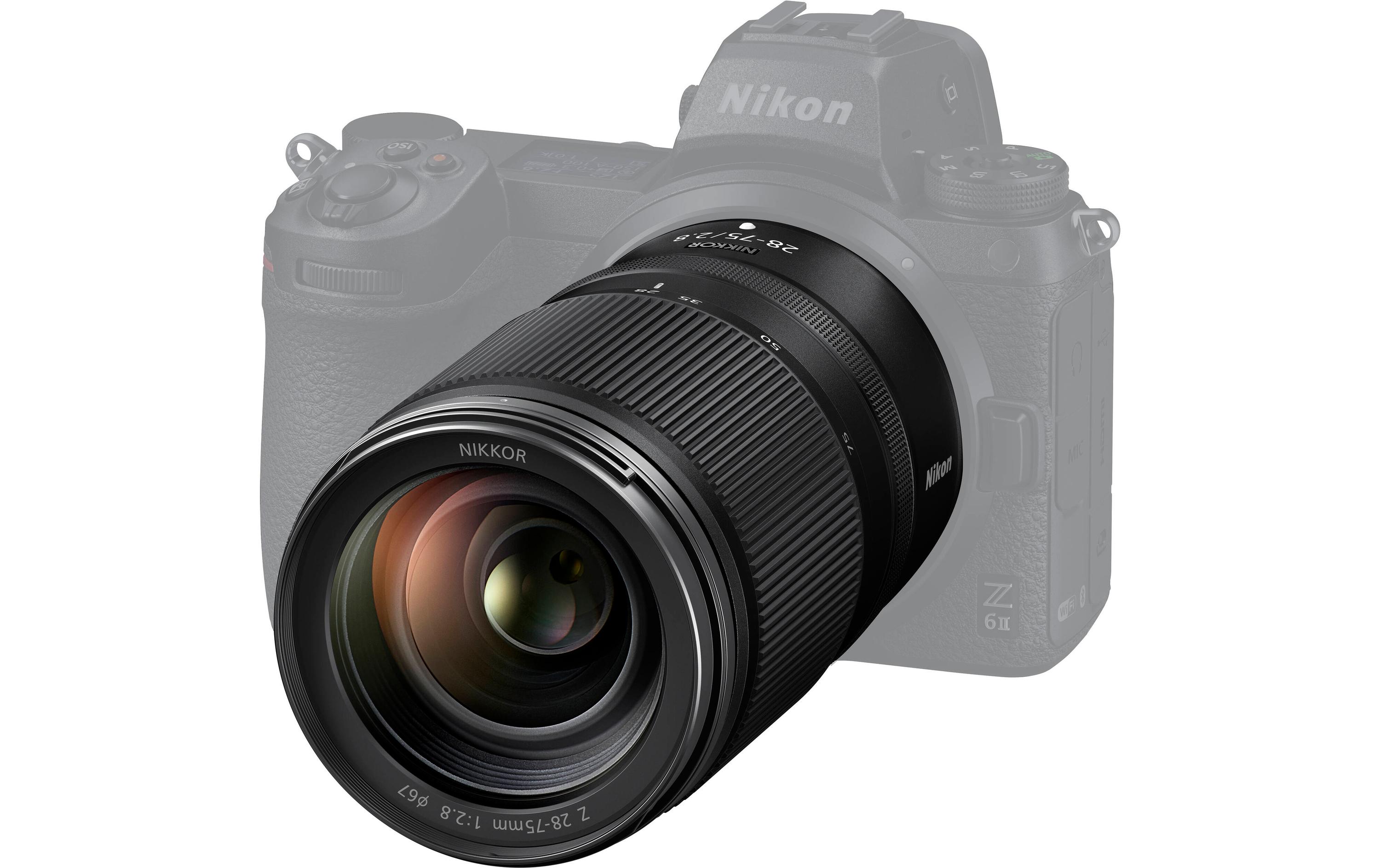 Zoomobjektiv NIKKOR Z 28-75mm F/2.8 Nikon Z<br>Lichtstarkes Zoomobjektiv mit wunderschönem Bokeh