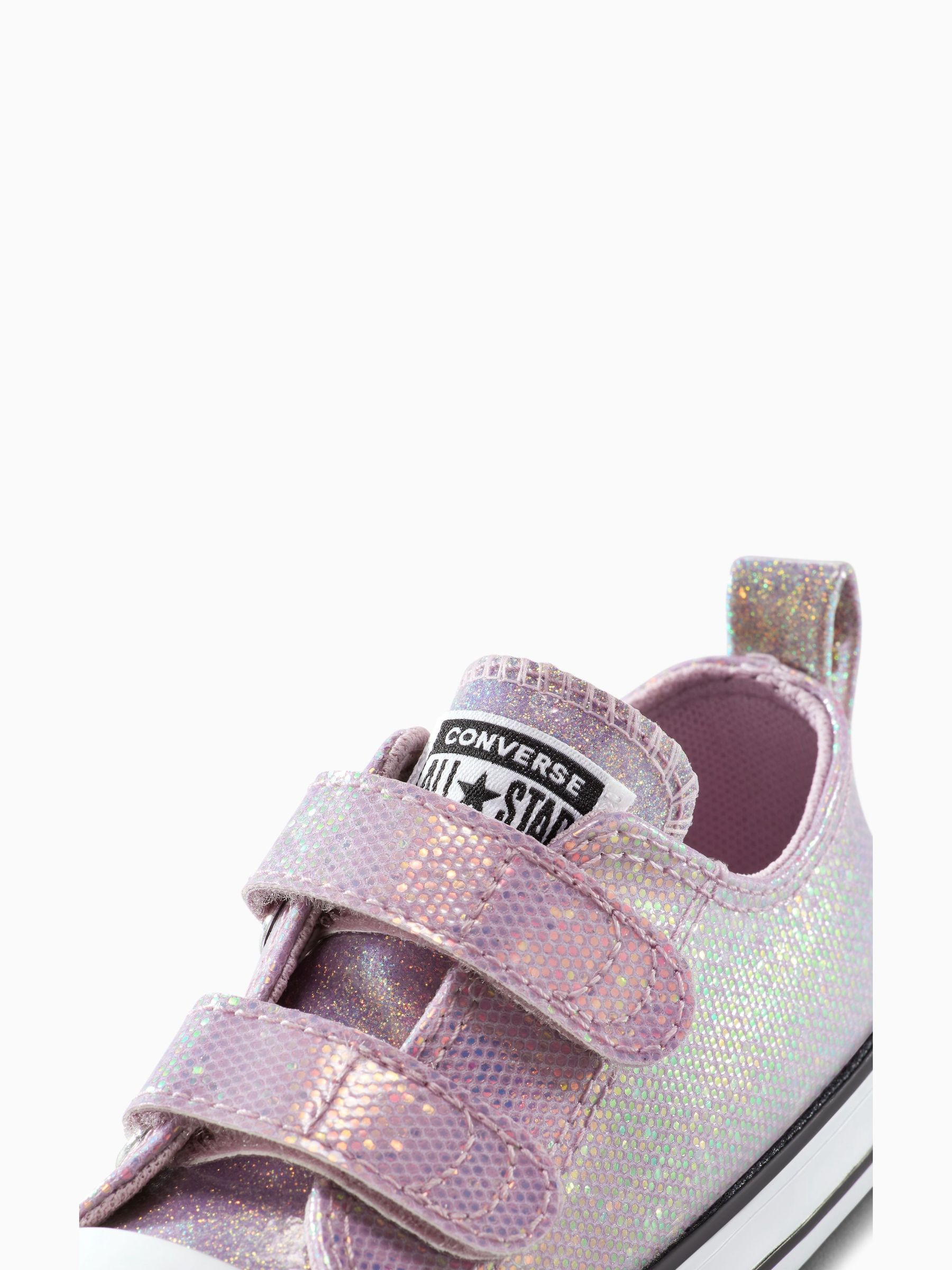 Converse Chuck Taylor Toddler Disco Glitter 2V Trainers