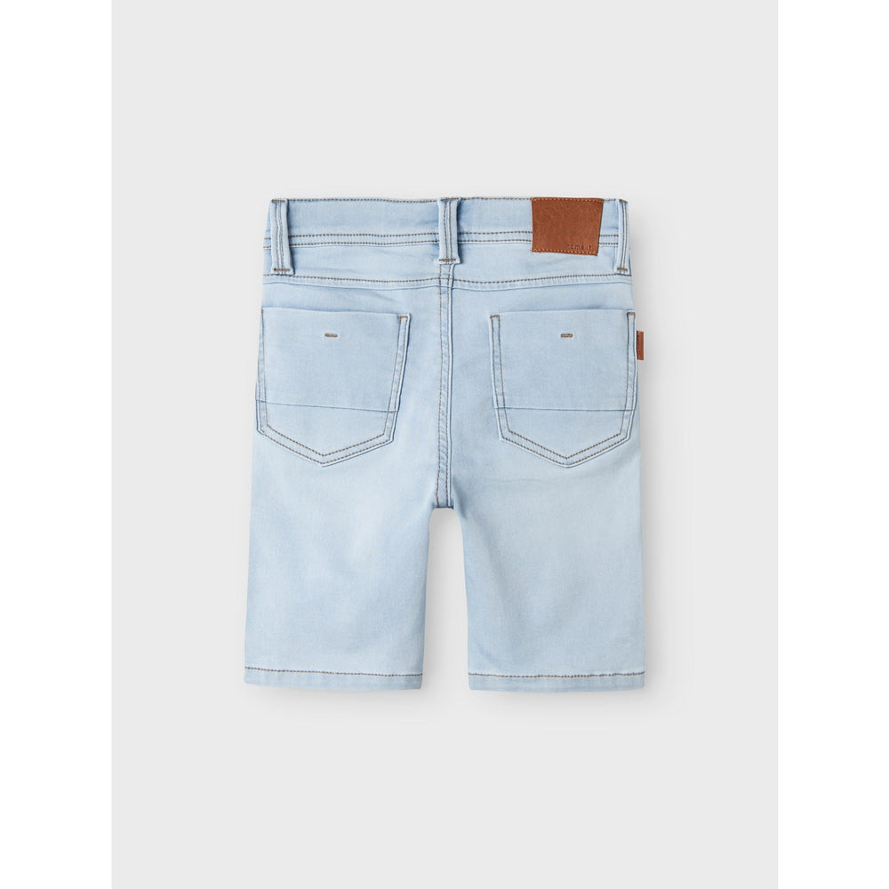 Køb Name It Light Blue Denim Theo Denim Shorts Noos