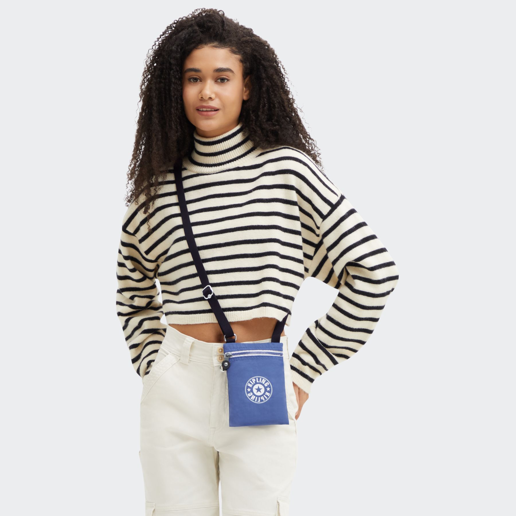 AFIA LITE Petit sac bandoulière avec sangle réglable - Blue Lover Combo