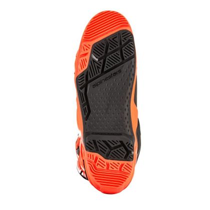 Botte enduro Alpinestars TECH 10 2025 - Orange / Blanc