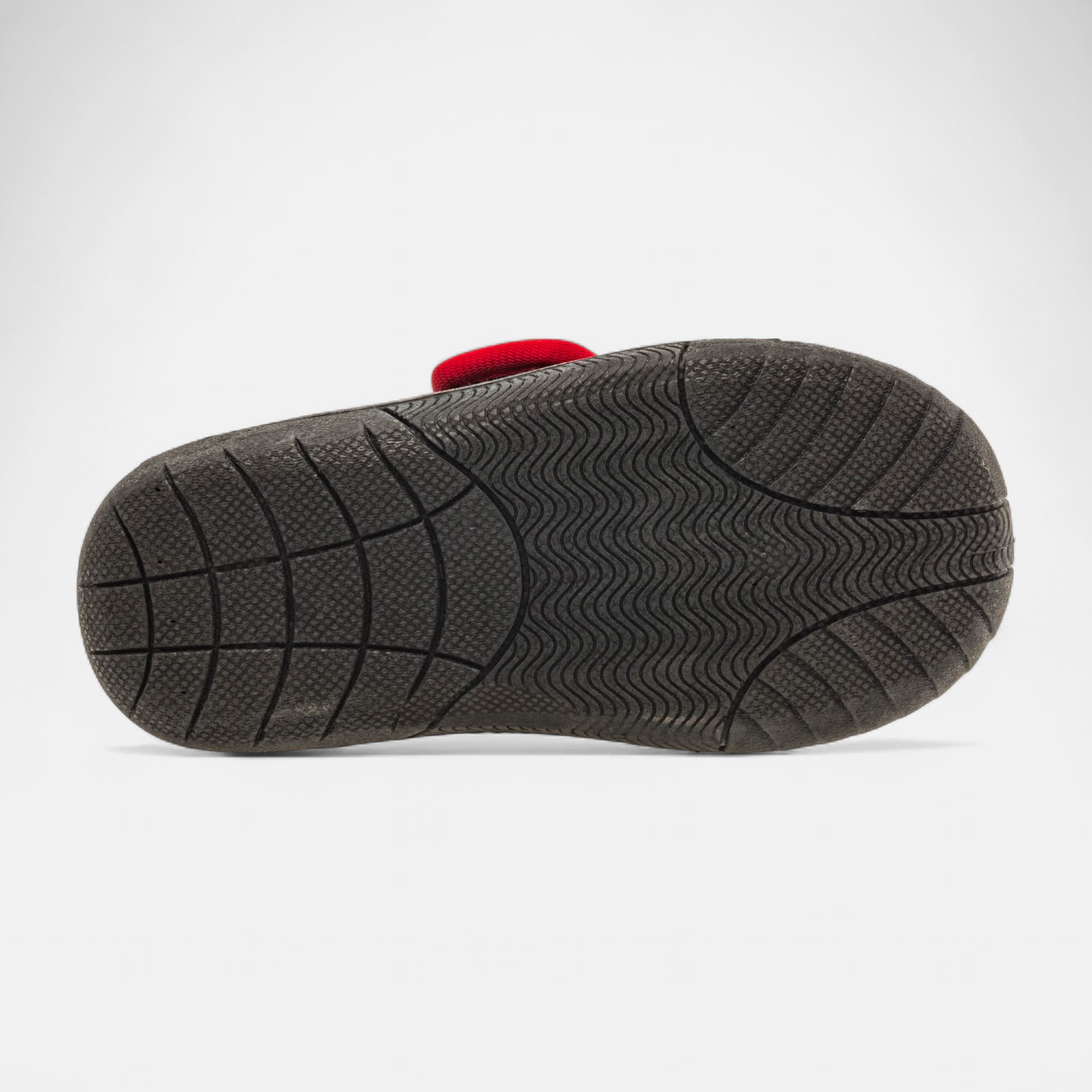 Pantoufles attaches velcros Garçon noir
