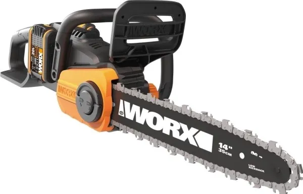 WORX WG322E.9, 3,7 m/s, Sort, Orange, Batteri, Lithium-Ion (Li-Ion), 20 V, 2,9 kg