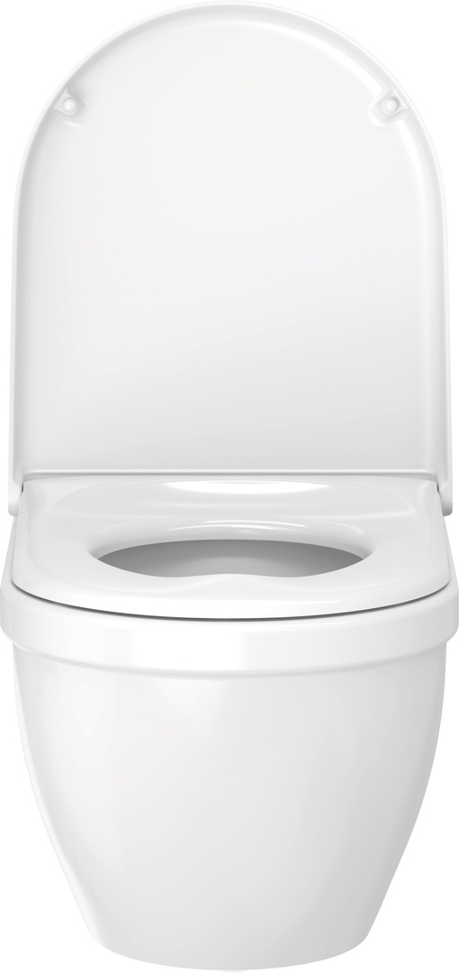 Duravit Starck 3 randloos toilet met softclose zitting en verborgen bevestiging wit glans