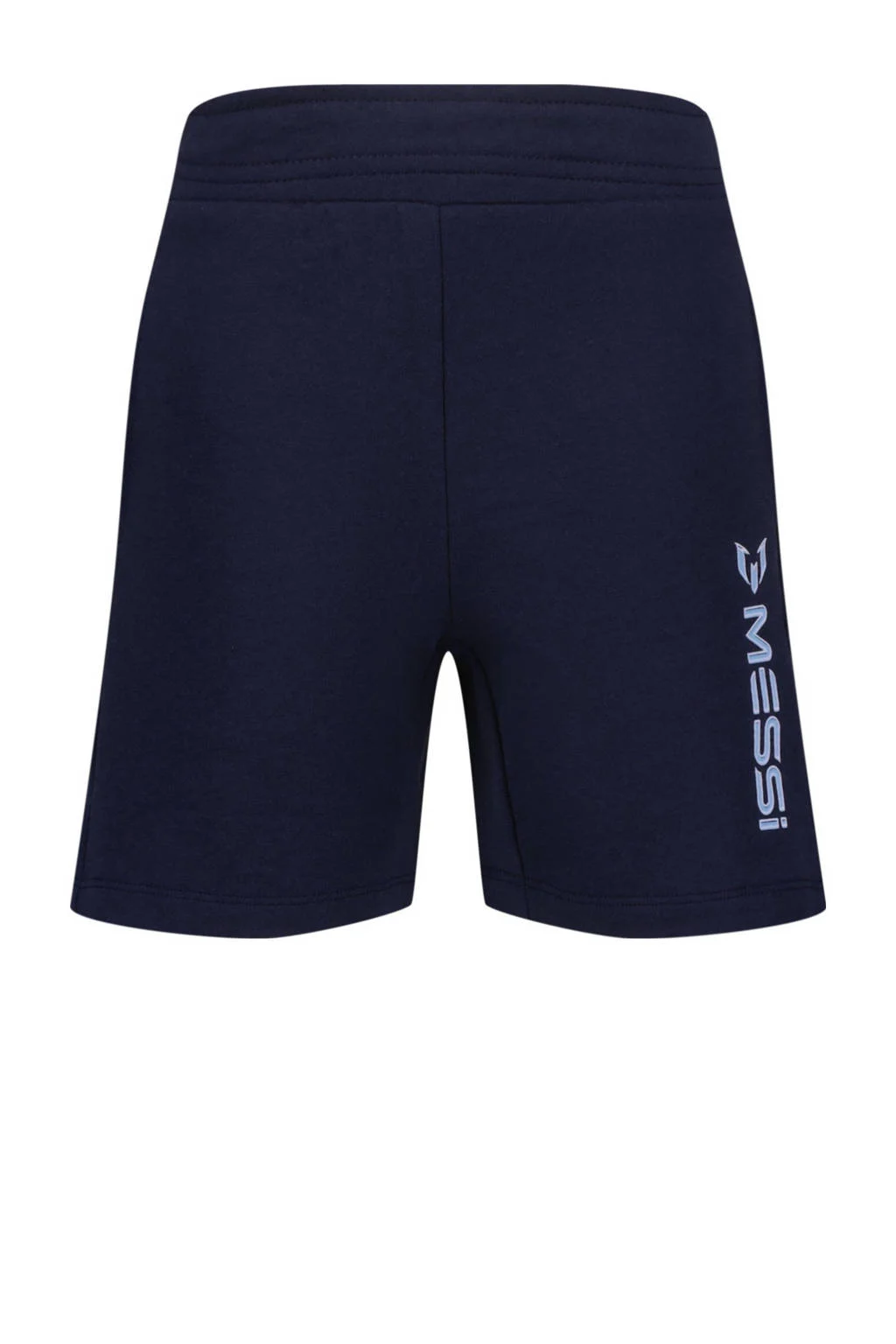 Messi T-shirt + sweatshort wit/donkerblauw