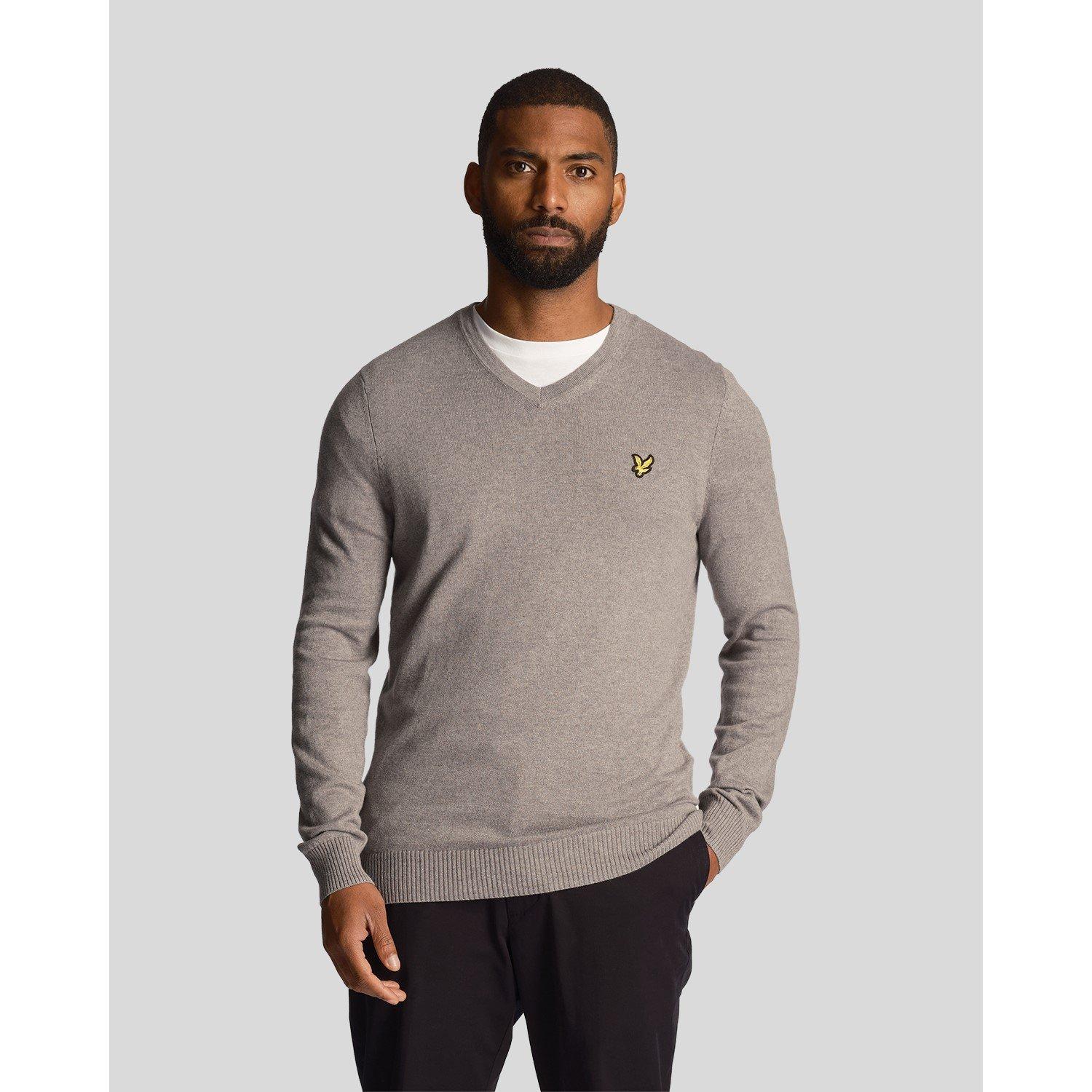 Lyle and Scott Merino V Neck Jumper