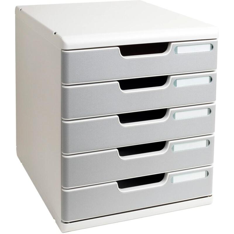 Module de classement Modulo Office 5 tiroirs fermés