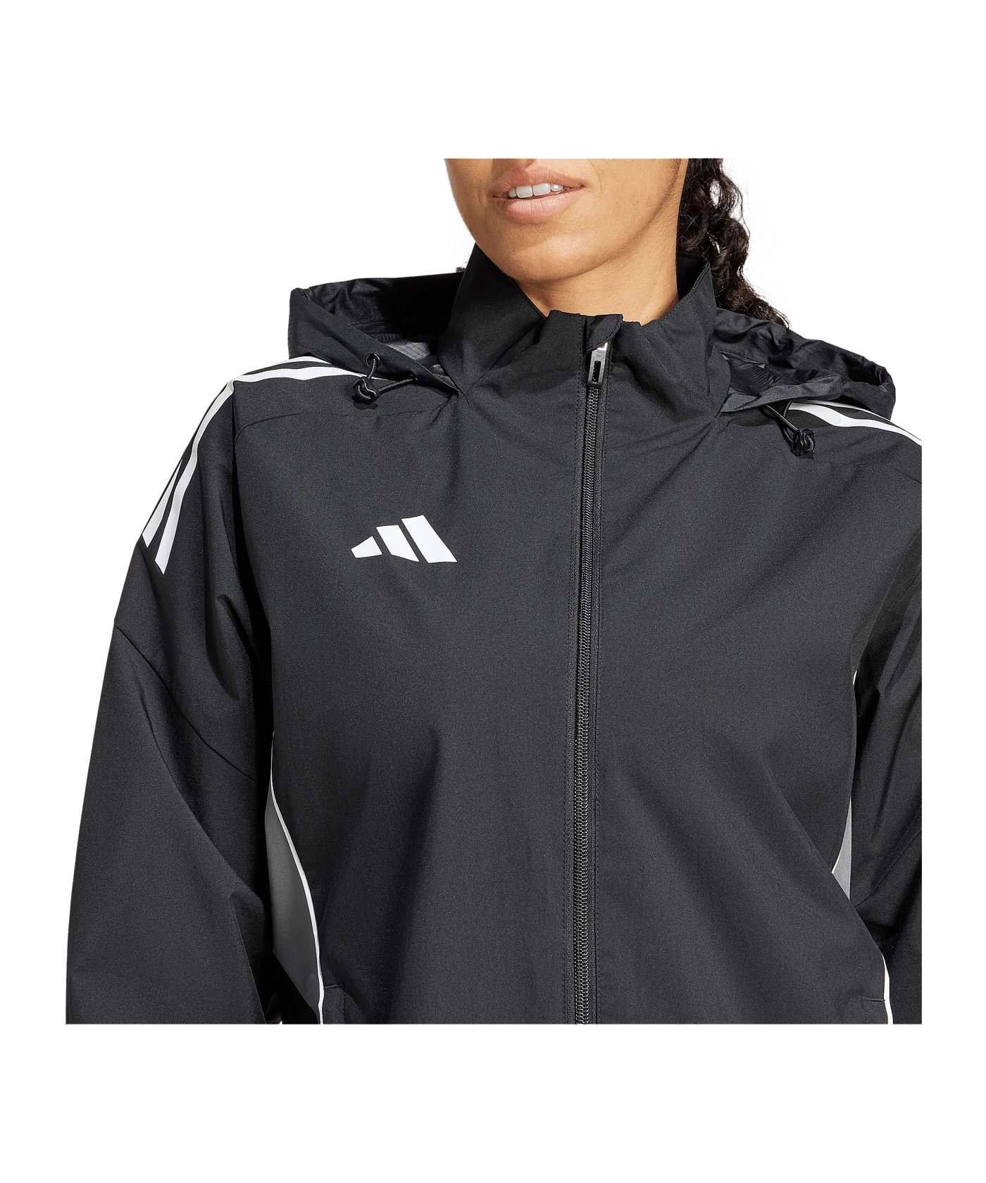 adidas Tiro 25 Competition Regenjacke Damen Schwarz