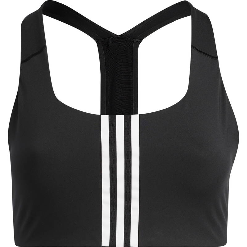 adidas Plus 3-Stripes Medium Support Sports BH Dame