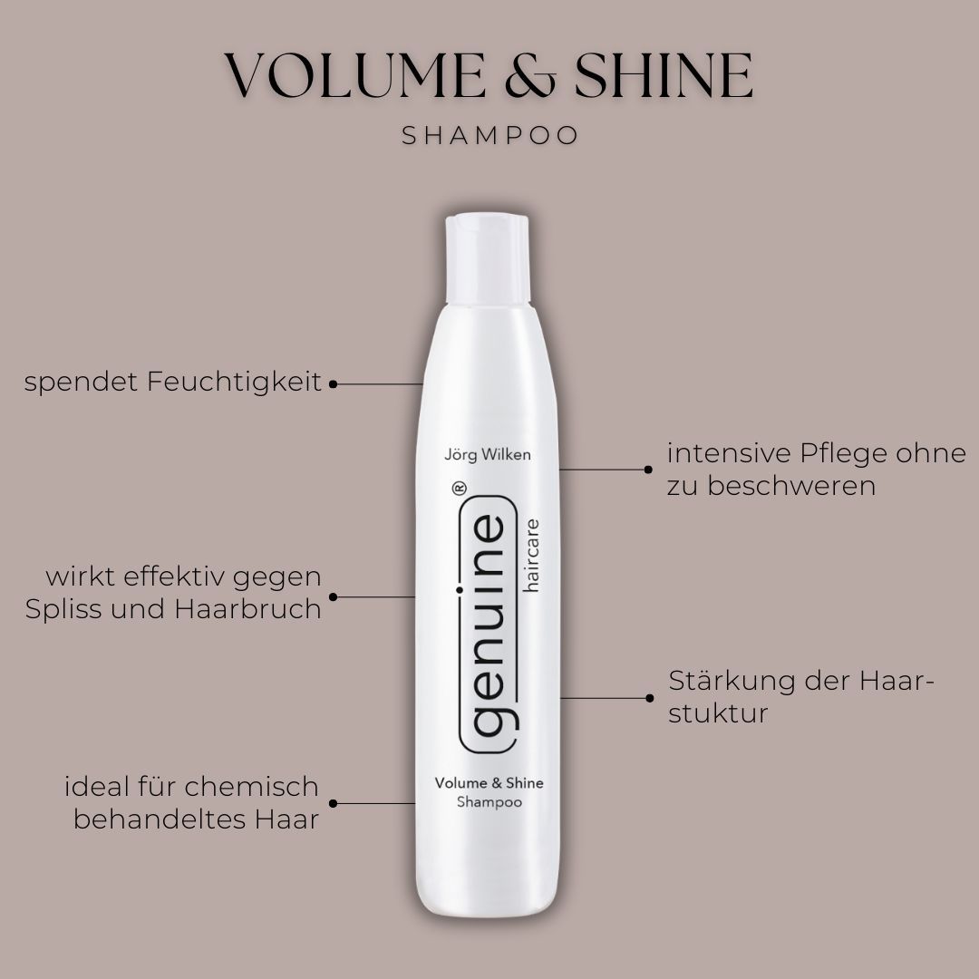 genuine haircare -  Volume & Shine Shampoo