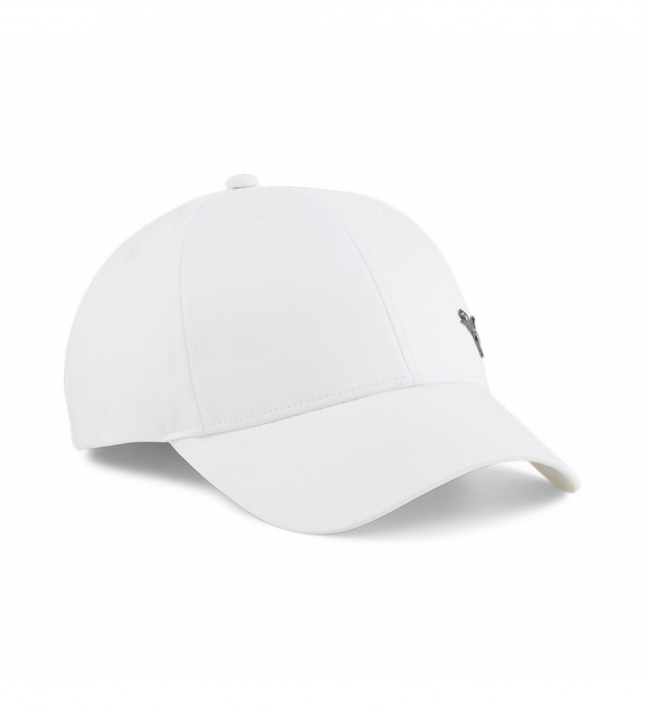 Boné de golfe Puma Metal Cat, branco