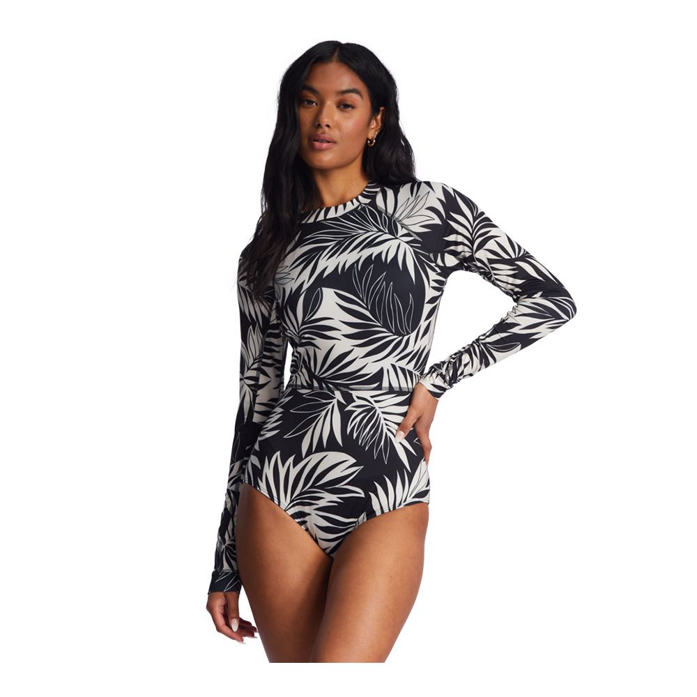 Billabong SPOTTED IN PARADISE - Maillot de bain 1 pièce Femme white cap