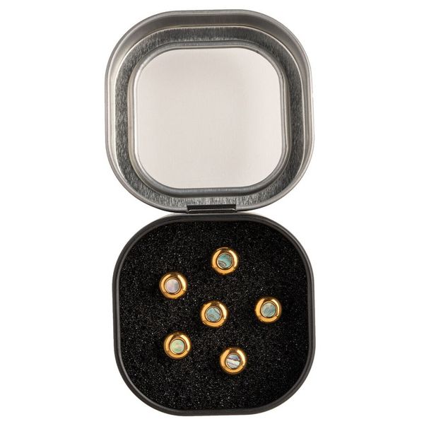 Martin Guitar Bridge Pin Liquid Metal Gold