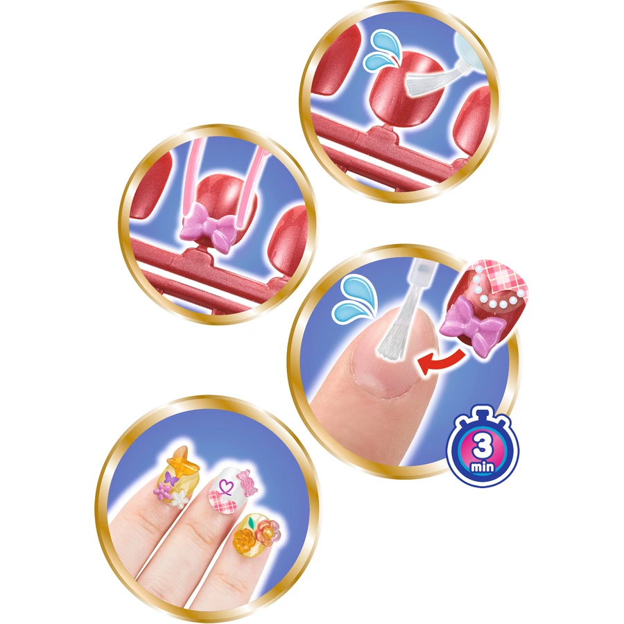 Aquabeads® Fingernägel Nachfüllset Gelb-Pink