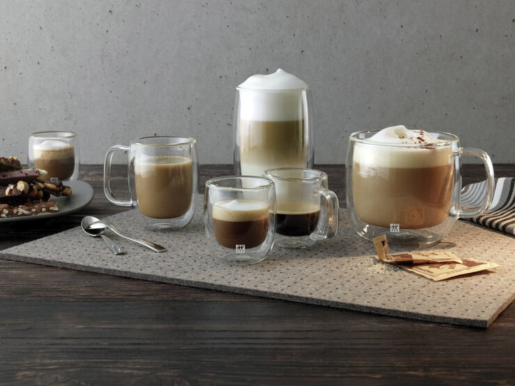 Zwilling Sorrento Plus Cappuccino sæt, 2 stl Transparent