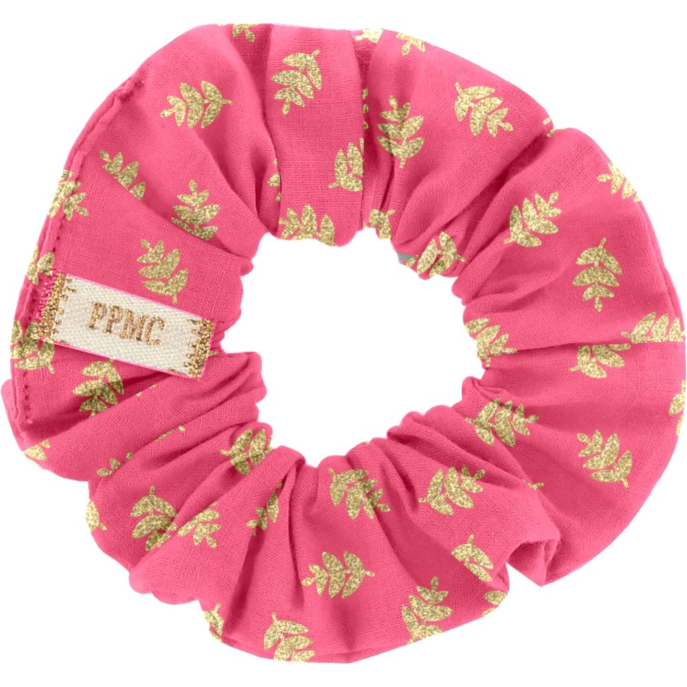 Petit Chouchou Feuillage Or Rose